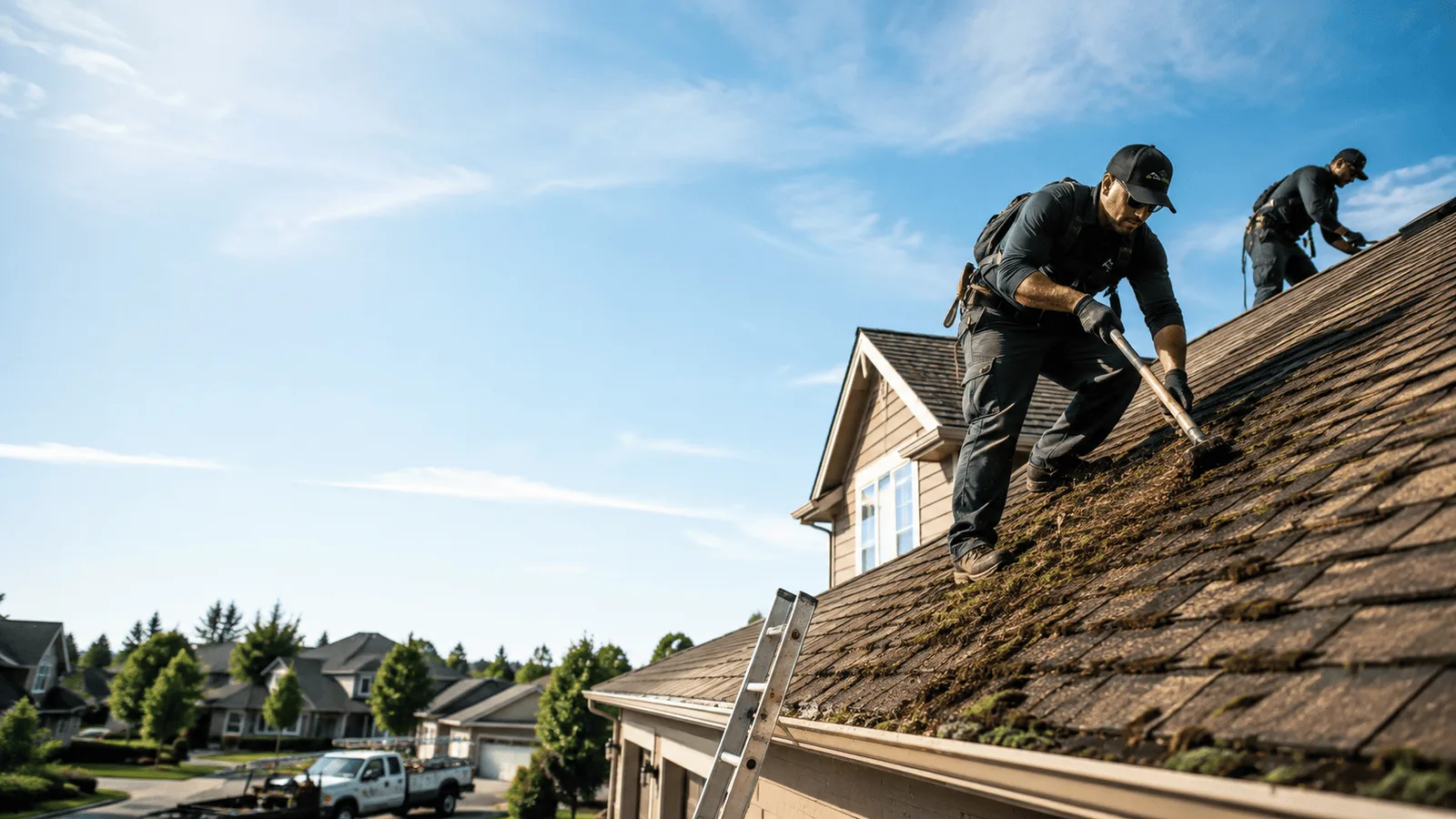 Roof Moss Removal in Springfield, PA near me